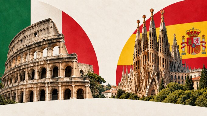 Italia contro Spagna, chi ha fatto meglio in 10 anni? Il confronto su Pil, salari, lavoro e debito