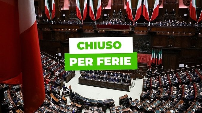 Il Parlamento chiude per le vacanze: anche a fine legislatura un mese di ferie per deputati e senatori
