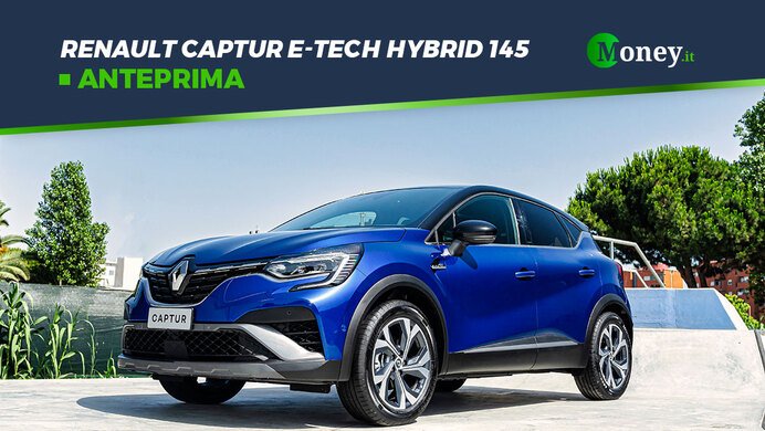 Renault Captur: prezzi, foto e allestimenti della E-Tech Hybrid 145