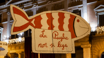 Regionali Puglia, sardine scendono in piazza: “centrosinistra sia unito”