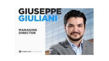L'exchange Crypto.com sceglie Giuseppe Giuliani come nuovo direttore generale