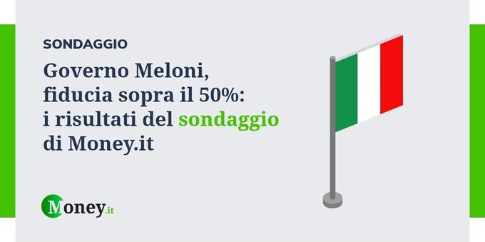 Governo Meloni, fiducia sopra il 50%: i risultati del sondaggio