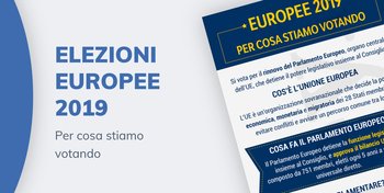 Europee 2019: per cosa stiamo votando