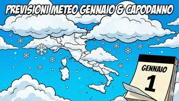 Meteo Capodanno, arriva il gelo russo, Neve a quote basse, ecco dove