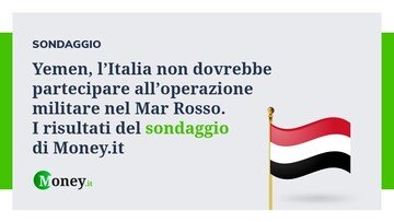 Yemen, l'Italia non dovrebbe partecipare all'operazione nel Mar Rosso. Il risultato del sondaggio