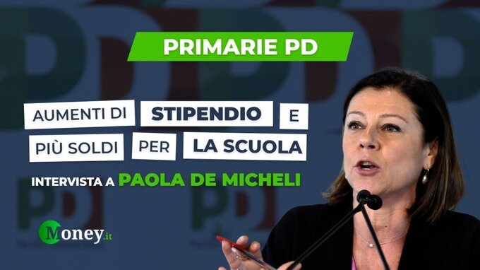 “Aumenti di stipendio, pensione dignitosa per i giovani e più soldi per la scuola”: le proposte di Paola De Micheli per le primarie del Pd