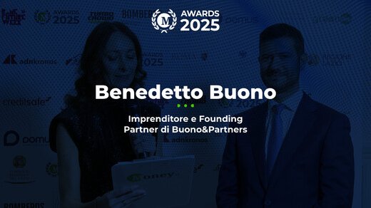 Benedetto Buono, Founding Partner di Buono&Partners, ai Money Awards 2025