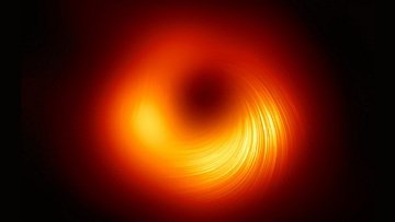 Nuova foto del buco nero della galassia M87: i campi magnetici catturati a luce polarizzata