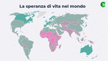 Dove si vive più a lungo nel mondo? La MAPPA della speranza di vita
