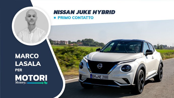 Nissan Juke Hybrid: il crossover ibrido senza frizione
