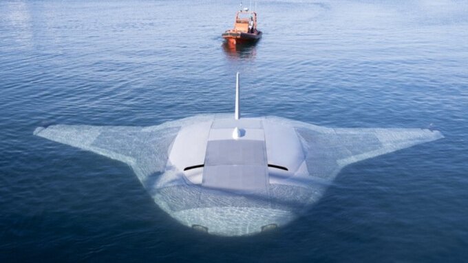 Manta Ray, il drone acquatico segreto è stato fotografato da Google Maps. Ecco a cosa serve