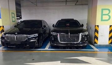 La copia cinese di BMW Serie 7 ha una griglia ancora più grande
