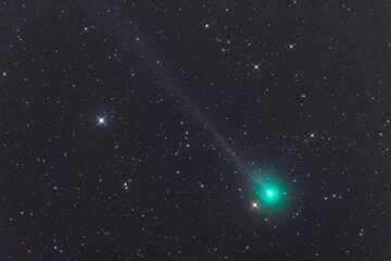 La cometa del diavolo può essere vista dalla Terra questa settimana