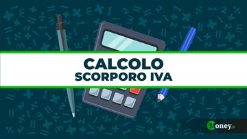 Calcolo scorporo Iva con esempio numerico