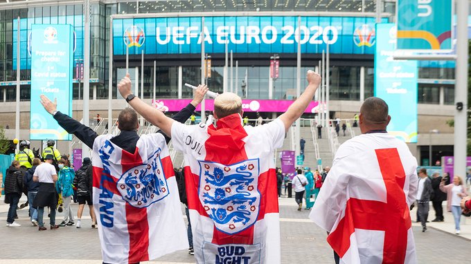 Tifosi inglesi a Roma per gli Europei: c'è rischio variante Delta?