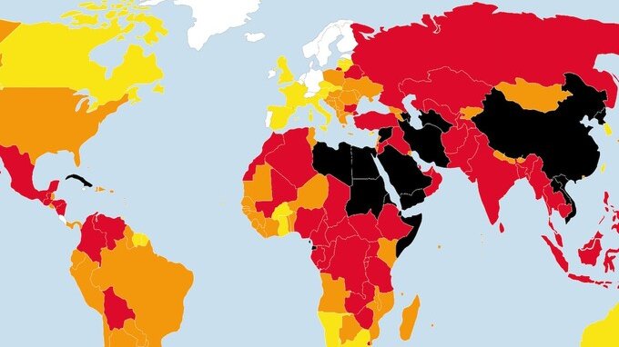 Libertà di stampa, l'Italia al 41° posto: peggio di Ghana e Burkina Faso