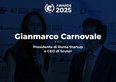 Gianmarco Carnovale, Presidente di Roma Startup e CEO di Scuter, ai Money Awards 2025