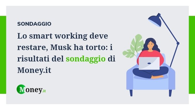 Lo smart working deve restare, Musk ha torto: i risultati del sondaggio