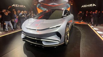 AEHRA presenta l'auto elettrica del futuro