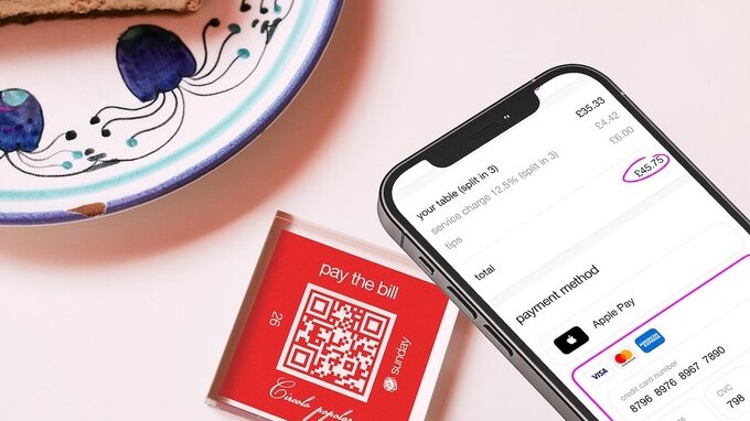 Con sunday il conto del ristorante si paga con un QR code in 10 secondi
