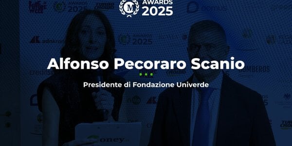 Alfonso Pecoraro Scanio, Presidente Fondazione Univerde, ai Money Awards 2025