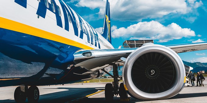 Ryanair Holdings: l'analisi tecnica della prima low cost europea