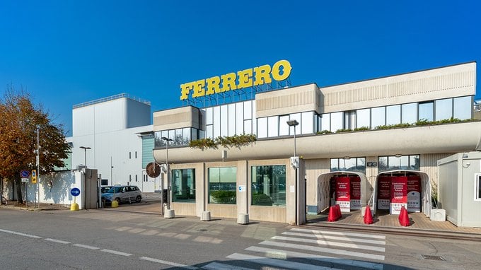 Ferrero cresce dell'1,8% in Italia. Il fatturato supera €1,8 miliardi