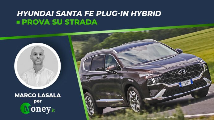 Hyundai Santa Fe Plug-In Hybrid: il SUV ibrido a 7 posti