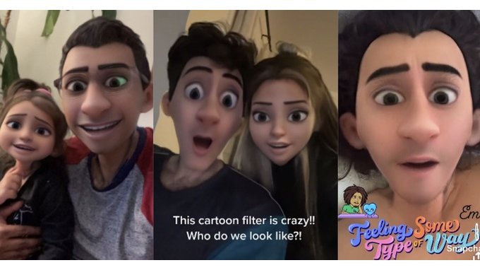 Filtro faccia Disney Pixar: come averlo su Instagram e TikTok