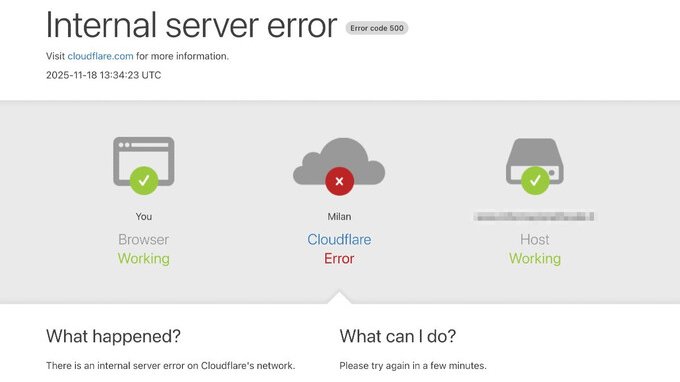 Come avere un rimborso da Cloudflare per i disservizi di oggi