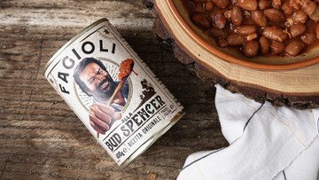Il figlio di Bud Spencer fa soldi a palate con i fagioli in scatola (e non solo)
