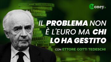 Ettore Gotti Tedeschi: il problema non è l'Euro ma chi lo ha gestito