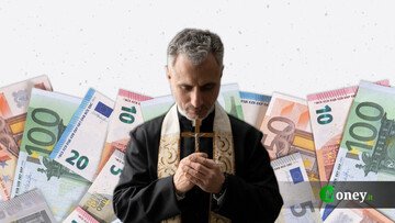 Il 90% degli italiani guadagna meno di un cardinale