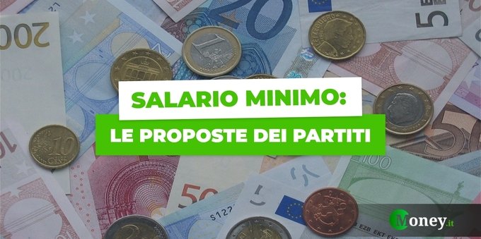 Salario minimo: i programmi dei partiti candidati alle elezioni politiche 2022