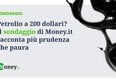 Petrolio a 200 dollari? Il sondaggio di Money.it racconta più prudenza che paura