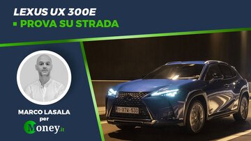 Lexus UX 300e: prova su strada