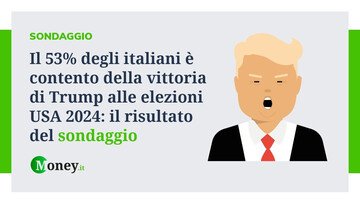 Il 53% degli italiani è contento della vittoria di Trump alle elezioni USA 2024. Il risultato del sondaggio
