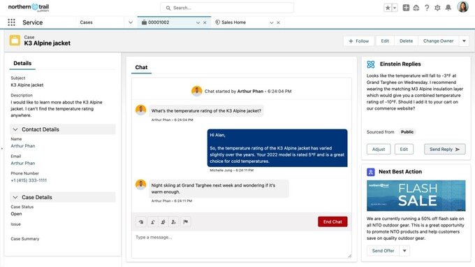 L'intelligenza artificiale generativa entra nel CRM, ecco Einstein GPT