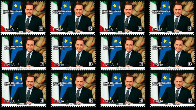 Francobollo dedicato a Silvio Berlusconi, quanto vale e dove comprare
