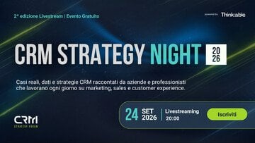Torna l'evento dedicato alle strategie CRM per aziende e professionisti