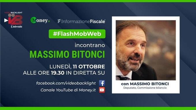 Massimo Bitonci a #FlashMobWeb con Money.it oggi in DIRETTA