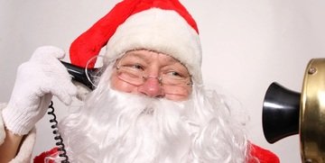 Come chiamare Babbo Natale al telefono