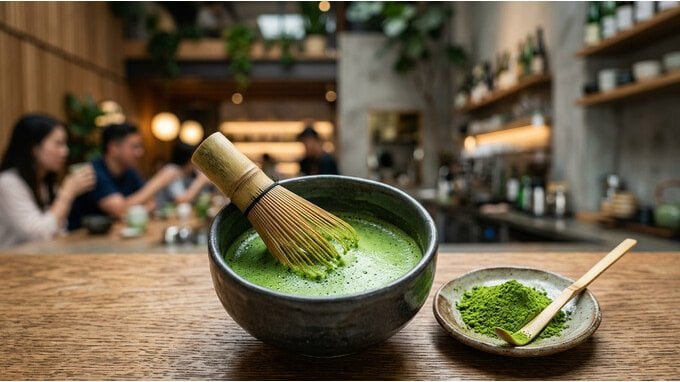 A 29 anni ha lasciato un lavoro da 250.000 dollari l'anno per aprire un bar di tè matcha