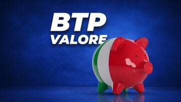 Arrivano gli interessi trimestrali sul BTP Valore '30 che tra 6 mesi vedrà i tassi salire al 4% 