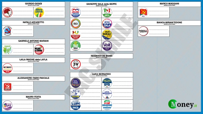 Elezioni Milano 2021, come si vota? Fac-simile scheda e legge elettorale
