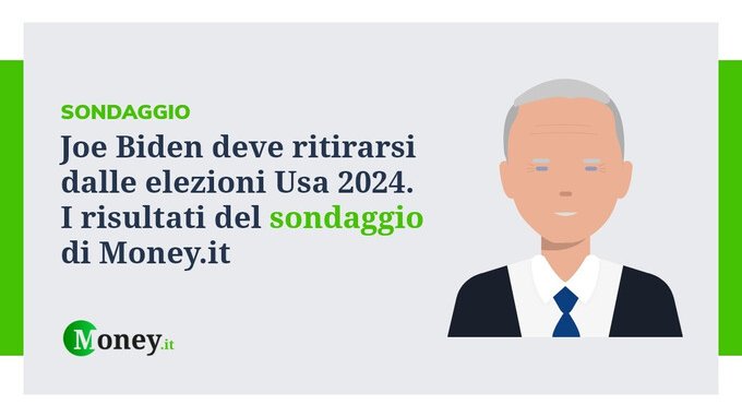 Joe Biden deve ritirarsi dalle elezioni Usa 2024: il risultato del sondaggio