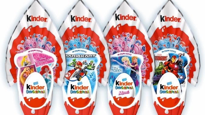 Uovo di Pasqua Kinder a prezzi shock: 60 euro su Amazon
