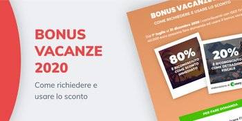 Bonus vacanze, come si può usare lo sconto?