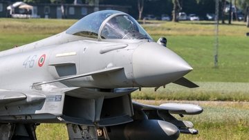 Sapete in quanto tempo un aereo di caccia può attraversare l'Italia?
