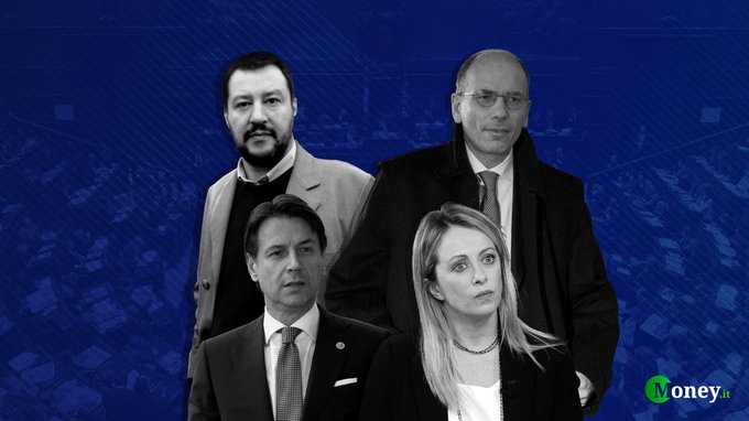 Sondaggi politici: tonfo di Salvini, vola il M5S di Conte